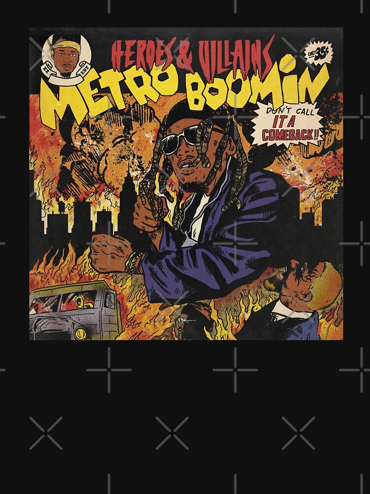 Heroes & Villains, Metro Boomin Alternative Cover Classic T-Shirt ...