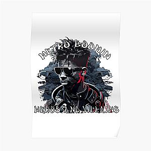 metro boomin heroes and villains Poster RB0706