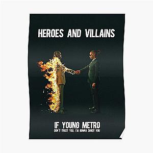 Metro Boomin : Heroes And Villains Poster RB0706
