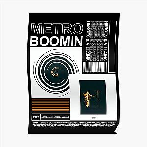 Metro Boomin - Heroes and Villains | Metro Boomin Album Poster RB0706