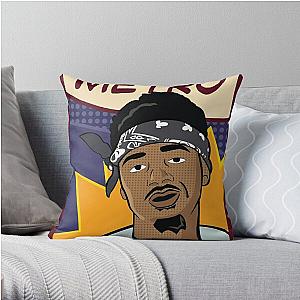 Metro Boomin Pop Art Throw Pillow RB2607