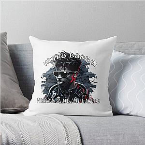 metro boomin heroes and villains Throw Pillow RB2607