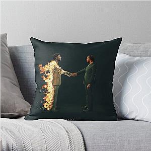 Randle, Brunson, Metro Boomin Throw Pillow RB2607