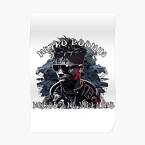 metro boomin heroes and villains Poster RB2607