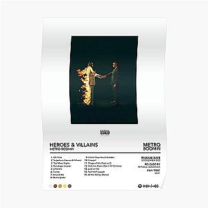 Metro Boomin - Heroes and Villains | Metro Boomin Album Poster RB2607