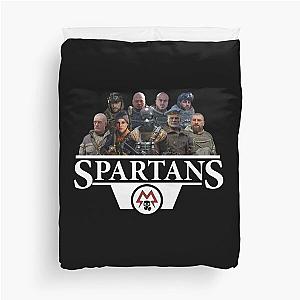 Metro Exodus Spartans (white) Duvet Cover