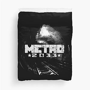 Metro 2033 Tunnel - Fan Design Duvet Cover