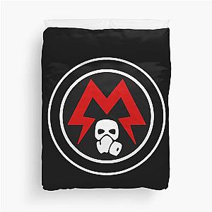 Metro Rangers Logo - Distressed Duvet Cover