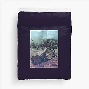 Metro Gas Mask Duvet Cover