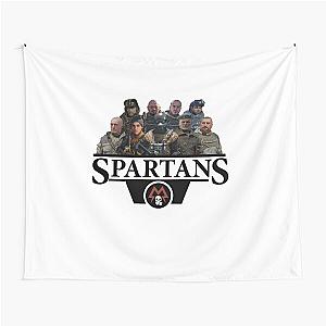 Metro Exodus Spartans (black) Tapestry