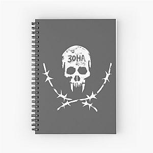 Bandit Symbol - Metro Exodus (White) Spiral Notebook