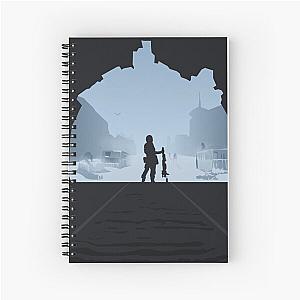 Metro Exodus - Minimalist Travel Style - Video Game Art Spiral Notebook