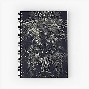 Metro Last Light Abstract Spiral Notebook