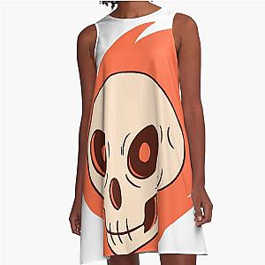 Mfdoom Skull Hiphop A-Line Dress