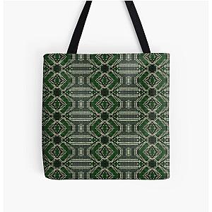 Mfdoom Pixel Pattern All Over Print Tote Bag