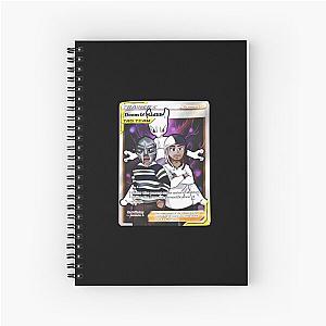 Mfdoom Madlib Poke Villains Shirt Spiral Notebook