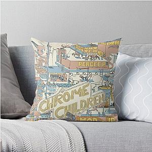 CHROME CHILDREN POSTER ART, MFDOOM, MADLIB Throw Pillow