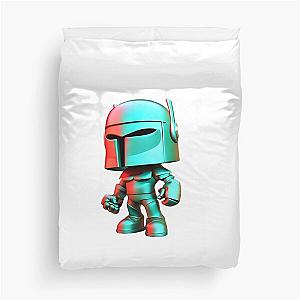 3d Funko Pop of MFdoom, digital art Duvet Cover