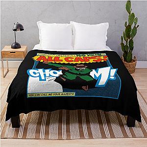 Mf Doom, mf doom all caps Throw Blanket