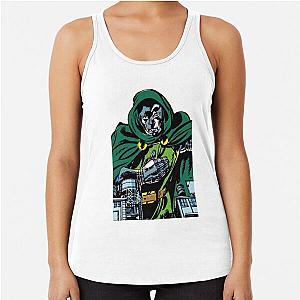 MF DOOM  Dr. DOOM Comic Book Aesthetic Racerback Tank Top