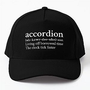 Accordion Living Off Borrowed Time by MF DOOM Baseball Cap