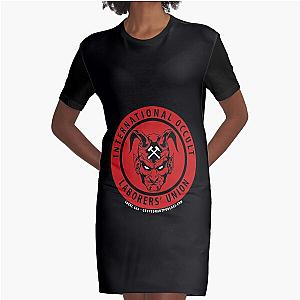 of RIP MF DOOM T-Shirt Graphic T-Shirt Dress