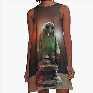 Clay MF Doom Candid A-Line Dress