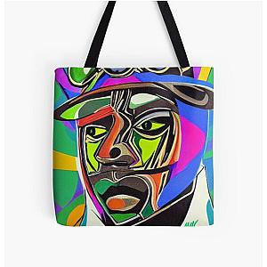 MF doom inspired All Over Print Tote Bag