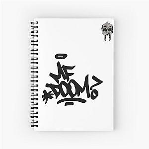 MF DOOM Logo Spiral Notebook