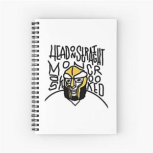 Mf Doom T-ShirtMf Doom (HEAD ON STRAIGHT) Spiral Notebook