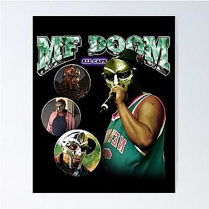 MF DOOM 90s Vintage Poster