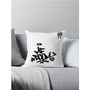 MF DOOM Logo Throw Pillow