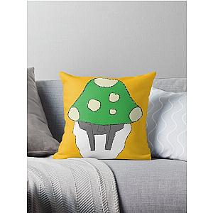 MF DOOM mushroom Throw Pillow