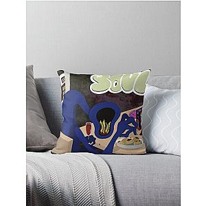 MF Doom MM Food Fan Art Throw Pillow