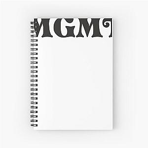 BEST SELLER - mgmt logo  Spiral Notebook