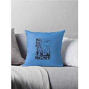 MGMT T-Shirt Throw Pillow