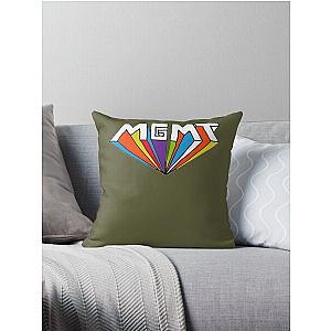 MGMT logo Throw Pillow