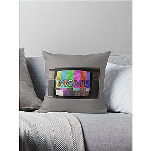 MGMT on TV Throw Pillow