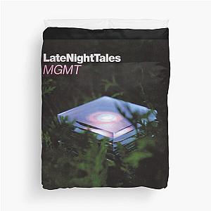 Latenighttales mgmt Duvet Cover