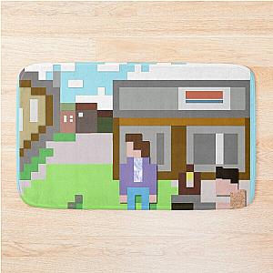 Mgmt 8bit Album Cover - Self Titled Psychedelic Retro artwork Bath Mat