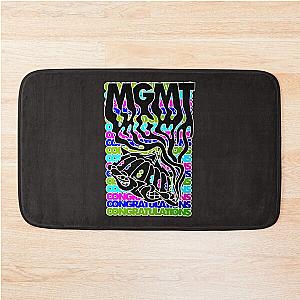 Congratulations MGMT Classic T-Shirt Bath Mat