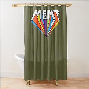 MGMT logo Shower Curtain