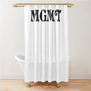 Best Seller  Mgmt Logo Shower Curtain