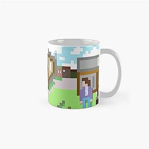 Mgmt 8bit Album Cover - Self Titled Psychedelic Retro artwork Classic Mug