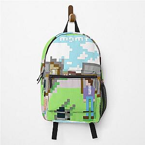 Mgmt 8bit Album Cover - Self Titled Psychedelic Retro artwork Backpack