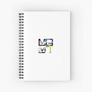 MGMT albums logo Spiral Notebook