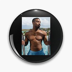 michael b jordan  Classic  Pin