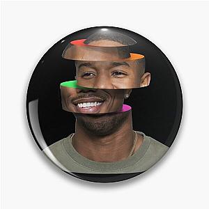 Sliced Michael B. Jordan Head Pin