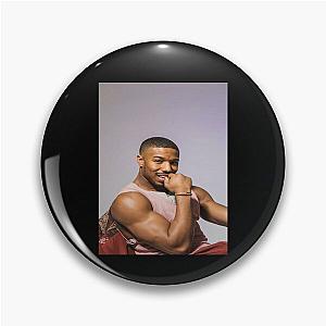 michael b jordan  Classic  Pin