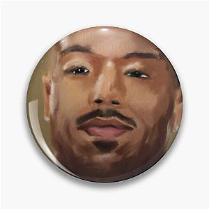 Portrait of Michael B. Jordan Pin